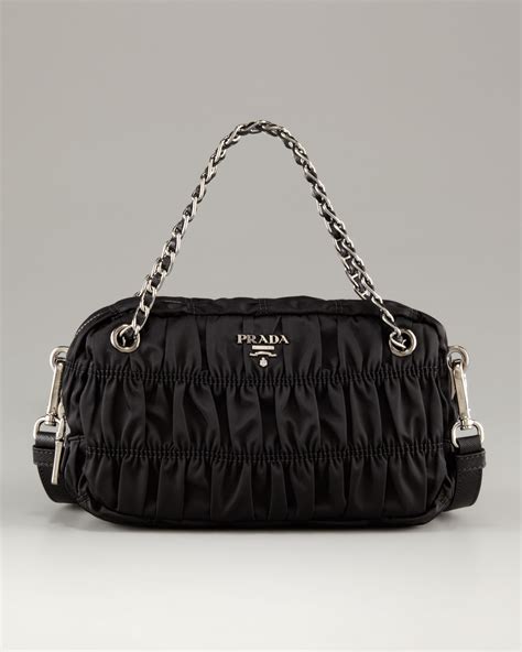 prada travel duffle bag|prada ruched nylon bag.